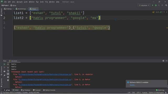 #54 Python Zip Function Bangla Tutorial смотреть онлайн