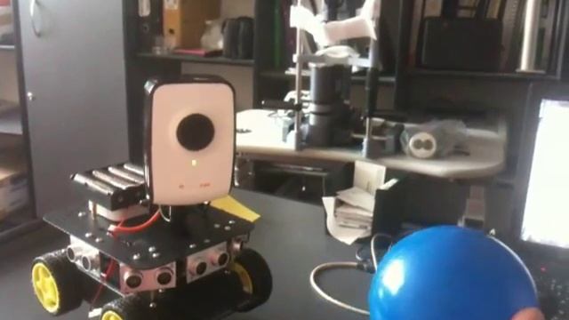 Слежение за мячом OpenCV смотреть онлайн