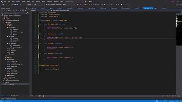 12 - Moving int main() | C++ Game Engine Programming смотреть онлайн