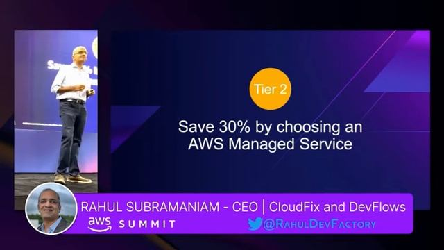 Save 30% by using AWS managed services | CloudFix Talk, AWS Summit Highlight смотреть онлайн