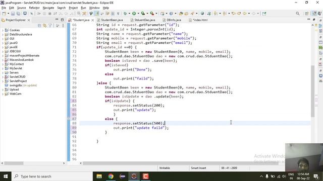 6. Servlet with ajax | UPDATE data with AJAX Loader Part 2 | CRUD Operation | Advance JAVA смотреть онлайн