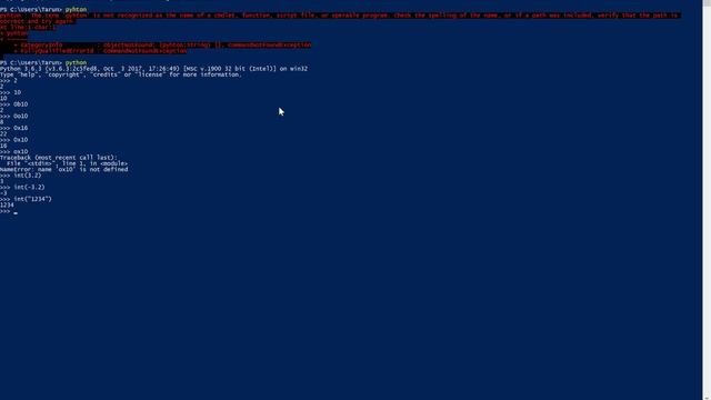 Scalar Types in Python Part-4 смотреть онлайн