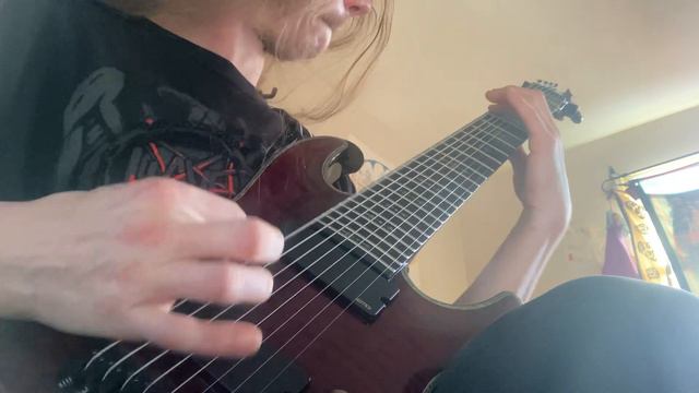 Riffing It Up On The Schecter 8-String!! смотреть онлайн