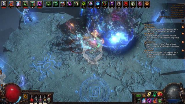 Path of Exile Carrion Golem Build with 3 slum lords смотреть онлайн