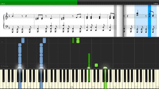 Pirates Of The Caribbean - He's a Pirate / INTERMEDIATE Piano Tutorial / Sheetmusic смотреть онлайн