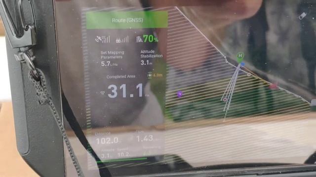 Выполнение полётного задания по внесению инсектицидов DJI AGRAS T20 смотреть онлайн