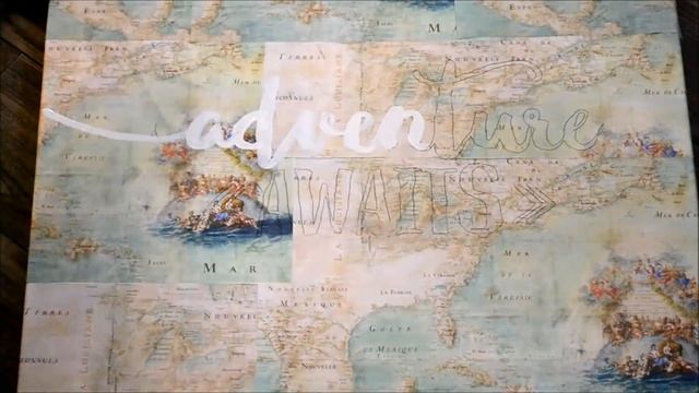 DIY Map Art and Gallery Wall Idea смотреть онлайн