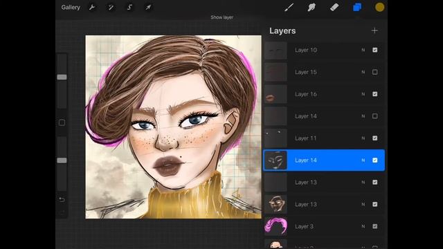 Procreate Speedpaint | Vlog 2 | iPad 6 2018 смотреть онлайн