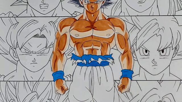 Drawing Son Goku смотреть онлайн