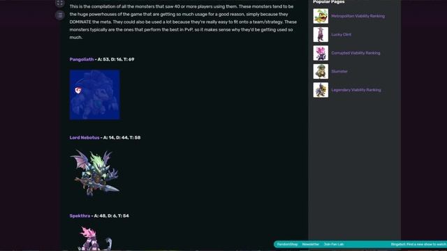 Monster Legends THE BEST MONSTERS IN THE GAME ARE... смотреть онлайн