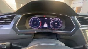 VW Tiguan. Адаптивный круиз-контроль.