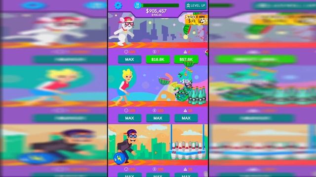 Bowling Idle Sports Idle Games Gameplay Walkthrough - Level 4 Unlock, Max Rest Levels смотреть онлайн