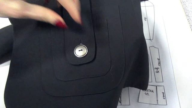 ЖАКЕТ в новом крое от Владанны ? Двойной карман и рукав трансформер ИНТЕРЕСНАЯ комбинаторика детале смотреть онлайн