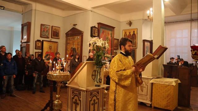 Чтение Апостола. Воскресная Литургия. 17 ноября 2019 г. смотреть онлайн
