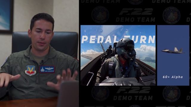 F-22 Pilot EXPLAINS Raptor Maneuvers смотреть онлайн