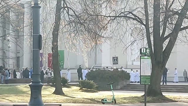 Пасха . Кафедральная служба. смотреть онлайн