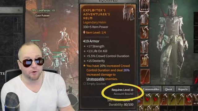 Account Bound Items for TRADE! смотреть онлайн