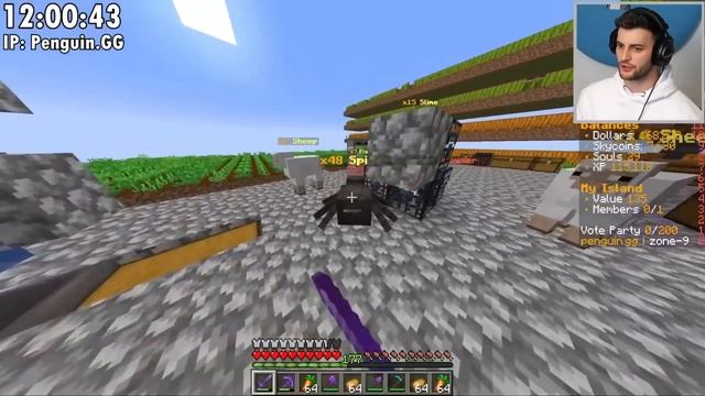 I played Sky Block for 24 Hours STRAIGHT… смотреть онлайн