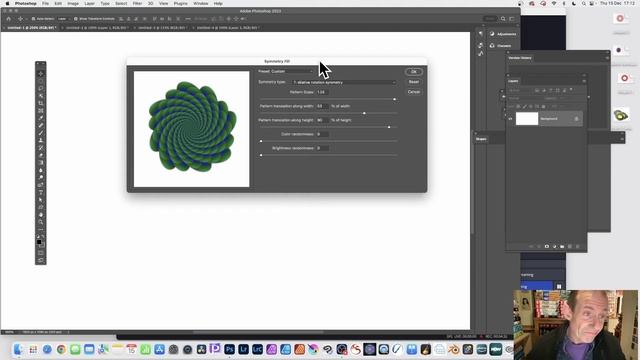 Photoshop 2023 : Neural Filters & Symmetry Pattern How To смотреть онлайн