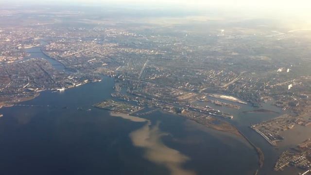 На подлете к Санкт-Петербургу из Пунта Кана. смотреть онлайн