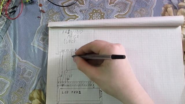 Подключаем LCD дисплей1602A к ардуино смотреть онлайн