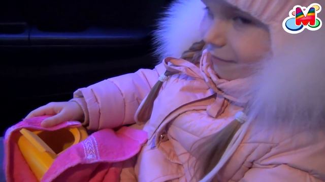 ВЛОГ детское видео для детей ХОМЯК Травмировал Лапку - Что Делать? Едем к ветеринару. Hamster VLOG смотреть онлайн