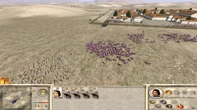 Rome Total war Самый высокий уровень сложности за Персию Часть 3 смотреть онлайн