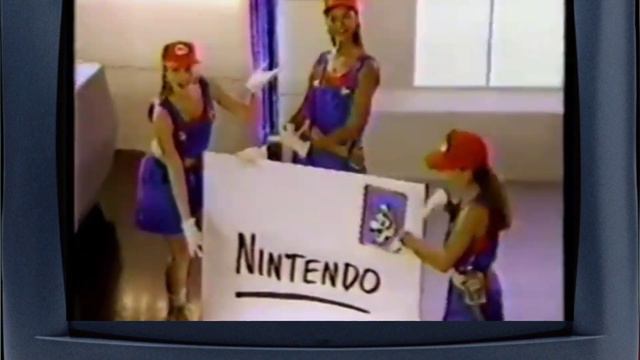 Ретро-реклама Super Nintendo- Довольный мужик и SuperMario  SuperSet. На русском #видеоигры #реклам