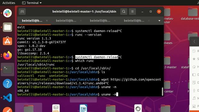Docker exec/Kubectl exec: OCI runtime exec failed: exec failed: unable to start container process смотреть онлайн