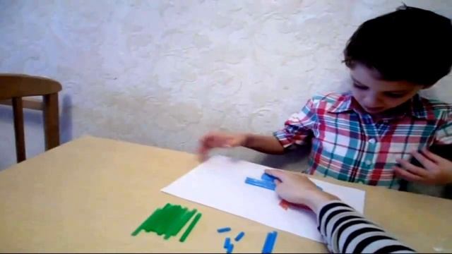 Аппликация грузовик из трубочек Handemade truck of the tubes смотреть онлайн