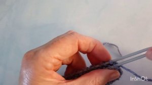 Как закрыть полую резинку спицами.