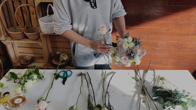 Как сделать букет невесты | Свадебный букет | artholidays смотреть онлайн