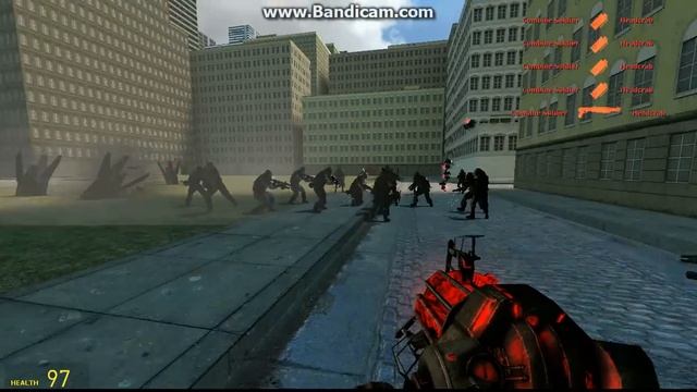 Gmod: combine soldiers vs zombies, headcrabs & antlion workers смотреть онлайн