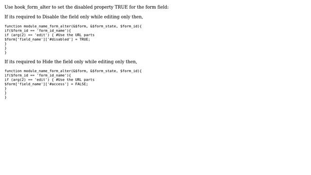 Drupal: Is it possible to hide fields on node edit form? (5 Solutions!!) смотреть онлайн