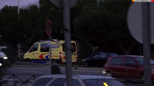 Mercedes Sprinter. Hospital de La Paz (Ambulancias Alerta)