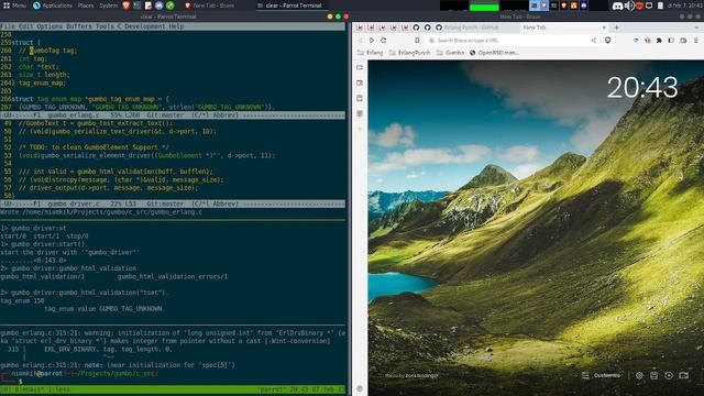 LiveCoding#23/06 - Gumbo Driver Implementation in C and Erlang смотреть онлайн