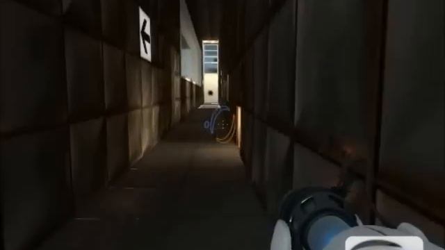 Portal - Saving the companion cube without using cheats смотреть онлайн