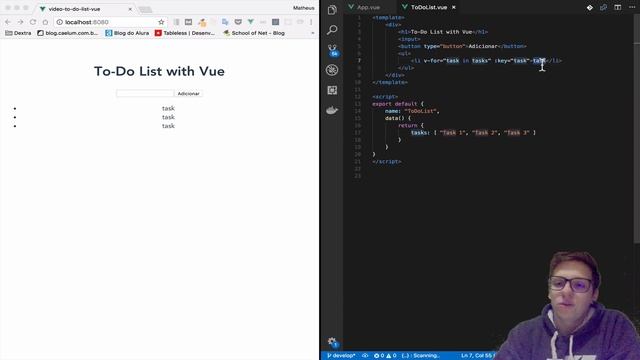 [Front-End] Vue - Criando um componente de To-Do List смотреть онлайн