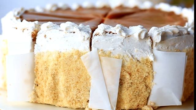 Торт Ванильно карамельный | Cheese cake ru смотреть онлайн