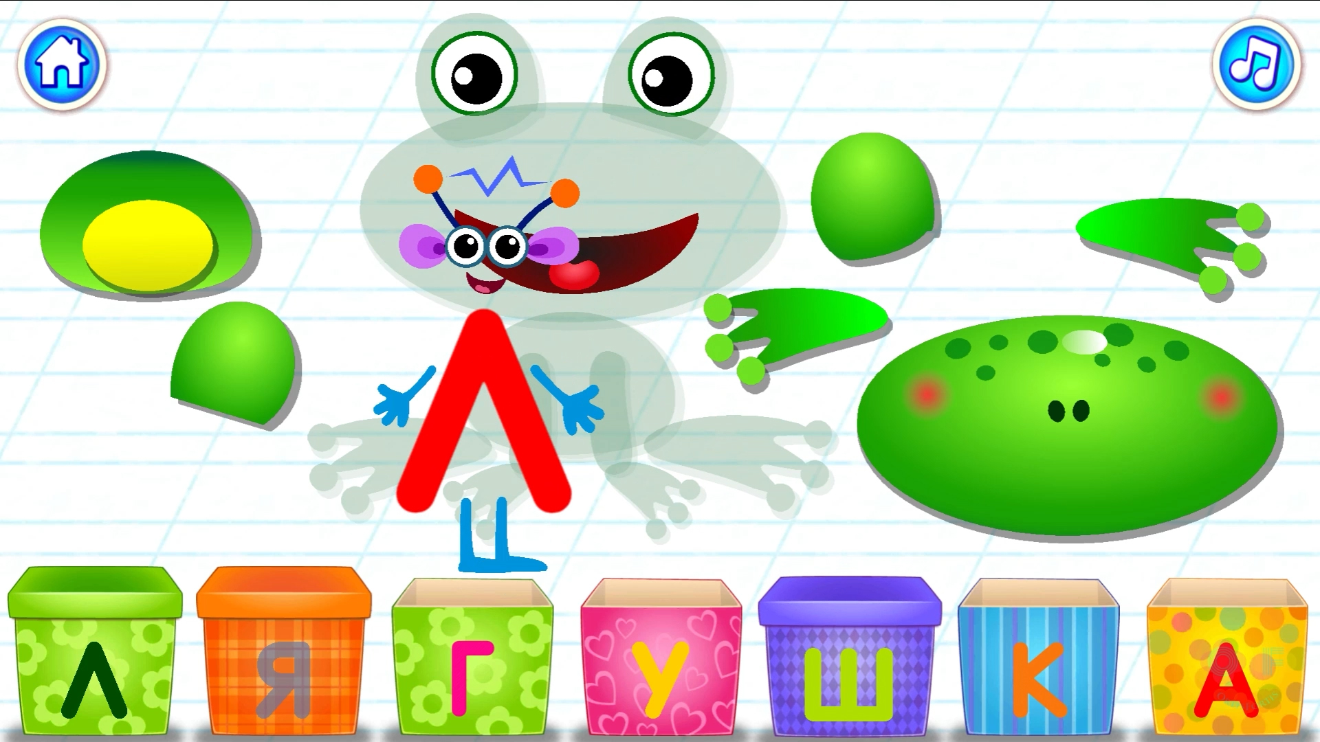 Bini Bambini Алфавит Буква Л