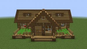 Майнкрафт - Как построить многопользовательский дом выживания. Minecraft