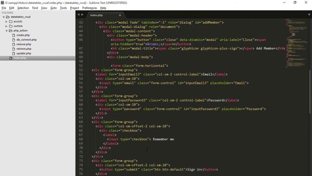 Datatable CRUD Part 5 (1/3) Create Member смотреть онлайн