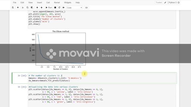 K-MEAN CLUSTERING USING PYTHON смотреть онлайн
