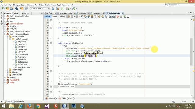 11. Library Management System - Statistics and About Page смотреть онлайн
