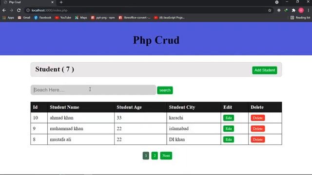 How to make Searching in php and mysqli || Part - 8 смотреть онлайн