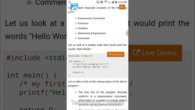 Learn all Computer languages for free in tutorialspoint смотреть онлайн