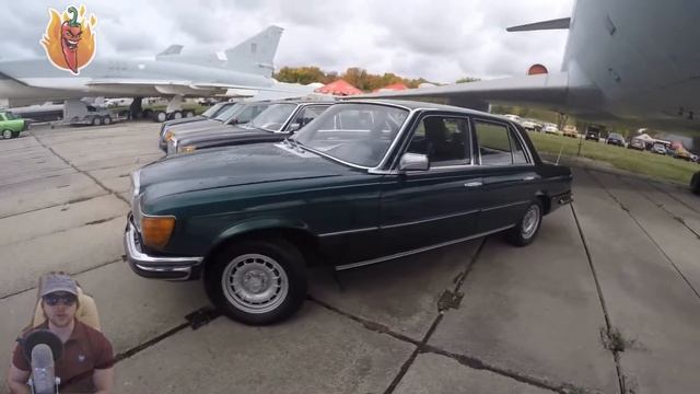 Mercedes W116 Обзор. Классические автомобили Германии 70-х годов. Выставка автомобилей смотреть онлайн