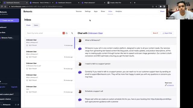 Make Your Own AI Chatbot With Botsonic - Training Session