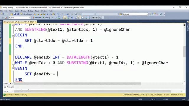 string trim in t-sql смотреть онлайн