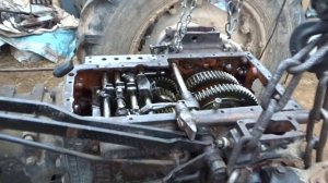 раскатил трактор Т 30\/осмотр КПП\/rolled out the tractor T 30\ / inspection of the checkpoint